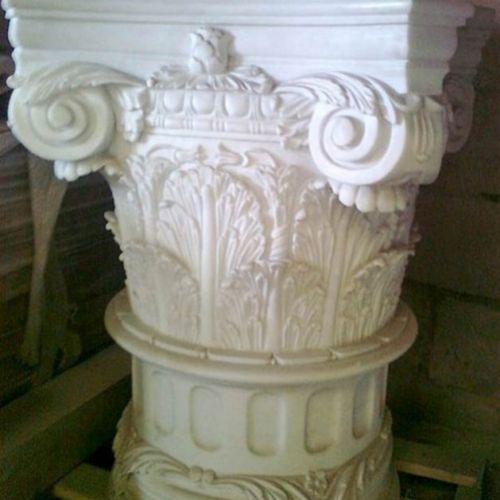 Frisos, columnas de mármol a medida