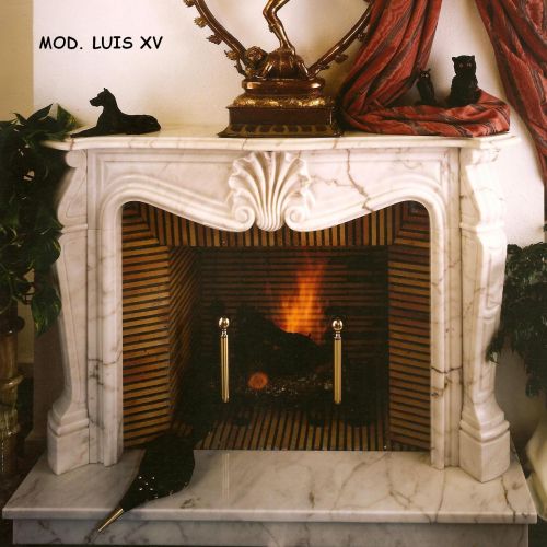 Chimenea modelo Luis XV
