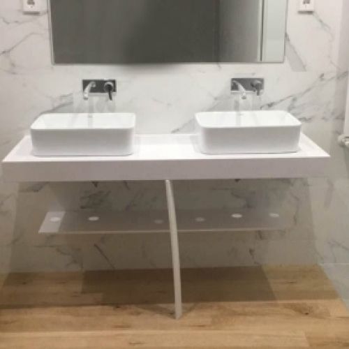 Baños en piedra a medida en Madrid