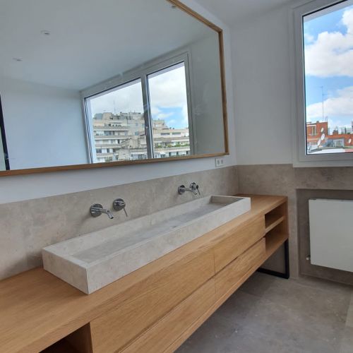 Lavabo rebajado