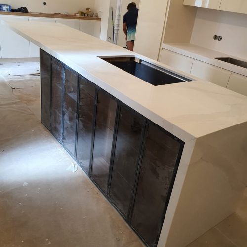 Encimera cocina con Isla