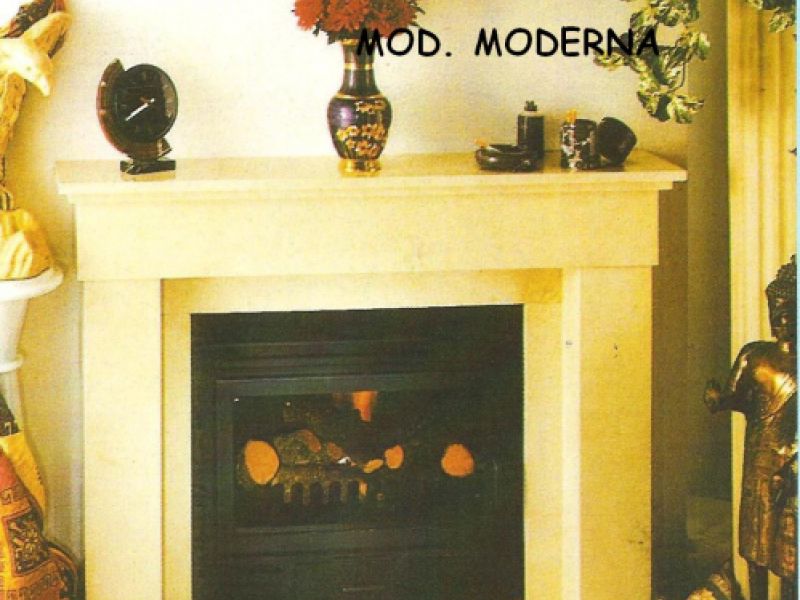 Chimenea modelo Moderna