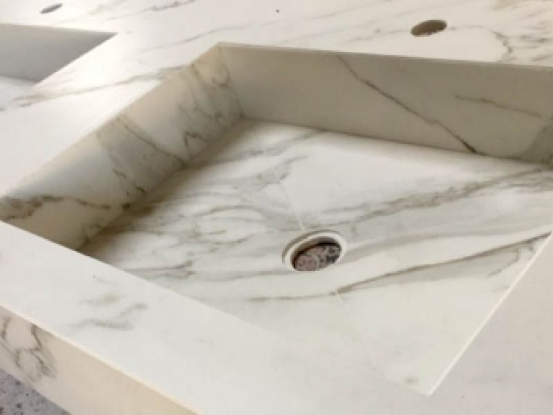 Baños de mármol a medida