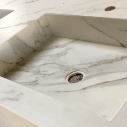 Baños de mármol a medida