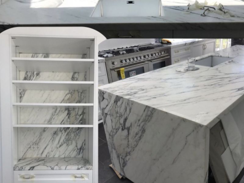 Encimera Isla y chapado